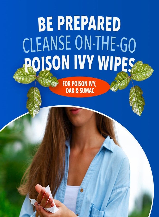 كاتر مناديل مبللة لإزالة آثار اللبلاب السام، تنظيف سريع وسهل للّبلاب السام والبلوط والسماق السام، 12 منديلاً - Image 3